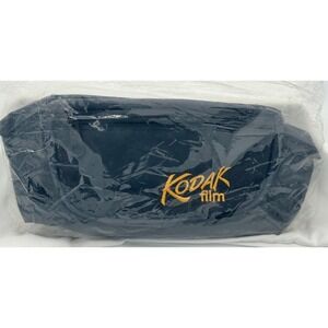 Kodak Film Fanny Pack - Black with Gold Letters - NEW - 3 Pocket